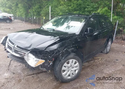 2018 Dodge Journey Se z USA, uszkodzony, nr VIN 3C4PDCAB4JT524891